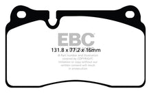 Load image into Gallery viewer, EBC 11-14 Audi TT RS 2.5 Turbo Yellowstuff Front Brake Pads
