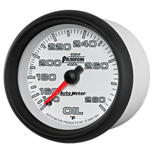 Load image into Gallery viewer, AutoMeter Gauge Oil Temp 2-5/8in. 140-280 Deg. F Mechanical Phantom II
