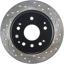 Load image into Gallery viewer, StopTech 04-08 Acura TL / 03-09 honda Element Slotted &amp; Drilled Left Rear Rotor
