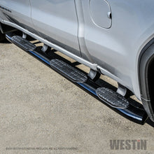 Load image into Gallery viewer, Westin 2019 Chevrolet Silverado Double Cab w/ 6.5in Bed PRO TRAXX 5 W2W Oval Nerf Step Bars - Black
