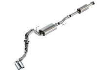Load image into Gallery viewer, Borla F-150 2021 3.3L CC SB EC STB XL/XLT/Lariat/KR/Plnm/LTD 3/2.25 DSE Cat-Back ATAK Chrome Tips
