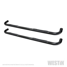 Load image into Gallery viewer, Westin 2019 Chevrolet Silverado/Sierra 1500 Crew Cab E-Series 3 Nerf Step Bars - Black
