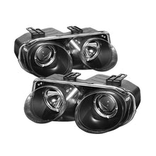 Load image into Gallery viewer, Spyder Acura Integra 98-01 Projector Headlights LED Halo -Black High H1 Low 9006 PRO-YD-AI98-HL-BK
