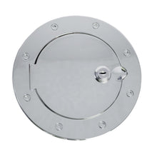 Load image into Gallery viewer, Rugged Ridge 07-18 Jeep Wrangler JK Stainless Steel Locking Gas Cap Door
