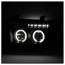 Load image into Gallery viewer, Spyder Toyota Tundra 07-13 Projector Headlights CCFL Halo LED Blk PRO-YD-TTU07-CCFL-BK
