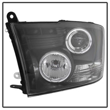 Load image into Gallery viewer, Spyder Dodge Ram 1500 09-14 10-14 Projector Headlights Halogen- LED Halo LED - Blk PRO-YD-DR09-HL-BK
