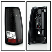 Load image into Gallery viewer, Xtune Chevy Silverado 1500/2500/3500 99-02 LED Tail Lights Black ALT-ON-CS99-LED-BK
