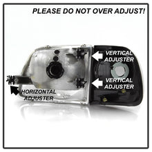 Load image into Gallery viewer, xTune 97-03 Ford F-150 4pc OEM Style Headlights w/Corner - Black (HD-JH-FF15097-L-SET-BK)
