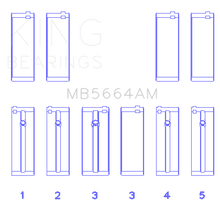 Load image into Gallery viewer, King Nissan QR25DE DOHC 16 Valves (Size STD) Main Bearing Set
