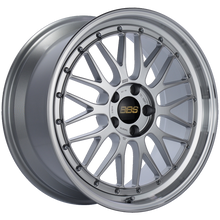 Load image into Gallery viewer, BBS LM 19x9 5x112 ET42 Diamond Silver Center Diamond Cut Lip Wheel -82mm PFS/Clip Required
