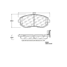 Load image into Gallery viewer, StopTech Street Touring 13 Scion FR-S / 13 Subaru BRZ Front Brake Pads

