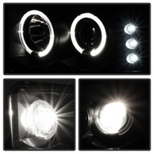 Load image into Gallery viewer, Spyder Ford F250 Super Duty 99-04 Projector Version 2 LED Halo LED Blk Smke PRO-YD-FF25099-1P-G2-BSM
