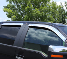 Load image into Gallery viewer, AVS 2019 RAM 1500 Crew Cab Ventvisor Outside Mount Front &amp; Rear Window Deflectors 4pc - Chrome
