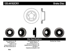 Load image into Gallery viewer, Stoptech 08-11/13-18 Toyota Land Cruiser Front Premium High Carbon Cryo Brake Rotor

