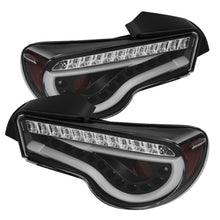 Load image into Gallery viewer, Spyder Scion FRS 12-14/Subaru BRZ 12-14 Light Bar LED Tail Lights Black ALT-YD-SFRS12-LBLED-BK

