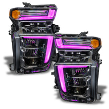 Load image into Gallery viewer, Oracle 20-21 Chevy Silverado HD 2500/3500 RGB+W Headlight DRL Upgrade Kit - ColorSHIFT 2
