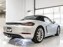 Load image into Gallery viewer, AWE Tuning Porsche 718 Boxster / Cayman Touring Edition Exhaust - Chrome Silver Tips
