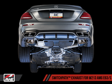 Load image into Gallery viewer, AWE Tuning Mercedes-Benz W213 AMG E63/S Sedan/Wagon SwitchPath Exhaust System - for Non-DPE Cars
