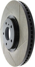 Load image into Gallery viewer, StopTech Power Slot 07-08 Infiniti G35 2WD / 08 G37 Coupe SportStop Slotted Front Left Rotor
