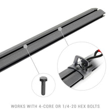 Load image into Gallery viewer, Go Rhino Universal XRS 49 3/4 Cross Rail Accessory Set - Tex. Black
