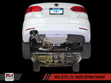 Load image into Gallery viewer, AWE Tuning Mk6 Jetta 2.5L Track Edition Exhaust - Polished Silver Tips
