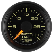 Load image into Gallery viewer, Autometer Factory Match 52.4mm Digital Stepper Motor 0-30,000 PSI Diesel Fuel Rail Pressure Gauge
