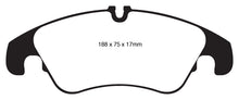Load image into Gallery viewer, EBC 11 Audi A6 2.0 Turbo Redstuff Front Brake Pads
