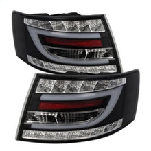 Load image into Gallery viewer, Spyder Audi A6 05-08 4Dr Sedan( not fit Quattro) Light Bar LED Tail Lights Blk ALT-YD-AA605-LBLED-BK
