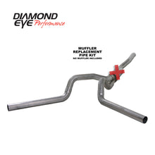 Load image into Gallery viewer, Diamond Eye KIT 4in CB MFLR RPLCMENT PIPE DUAL SS: 2006-2007.5 CHEVY/GMC 6.6L 2500/3500

