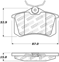 Load image into Gallery viewer, StopTech 02-08 Audi A4 Quattro / 2/99-02 Audi S4 / 93-10 VW Golf GL/GLS Performance Rear Brake Pads

