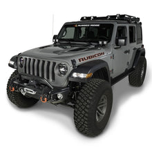 Load image into Gallery viewer, Rugged Ridge 18-20 Jeep Wrangler JL/JT Arcus Front Bumper Set w/ Overrider
