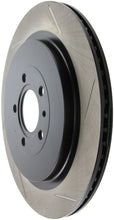 Load image into Gallery viewer, StopTech Premium High Carbon 13-14 Ford Mustang/Shelby GT500 Left Rear Disc Slotted Brake Rotor
