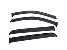 Load image into Gallery viewer, EGR 16-17 Nissan Titan Crew Cab SlimLine Tape-On WindowVisors Set of 4 - Light Smoke
