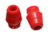 Load image into Gallery viewer, Energy Suspension 97-06 Jeep Wrangler YJ/TJ Red Front Bump Stop Set (Set of 2)
