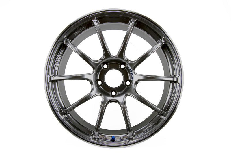 Advan RZII 18x9.5 +35 5-120 Racing Hyper Black Wheel