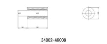 Load image into Gallery viewer, HKS UNIVERSAL EX H/M SUS 130-65 w/o tail (MOQ: 8pcs)
