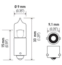 Load image into Gallery viewer, Hella Bulb H5W 12V 5W Ba9S T275
