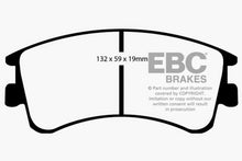 Load image into Gallery viewer, EBC 03-05 Mazda 6 2.3 Redstuff Front Brake Pads
