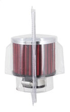 Load image into Gallery viewer, K&amp;N 1.25in Flange ID x 3in OD x 2.5in H Rubber Base Crankcase Vent Filter
