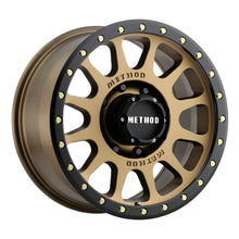 Load image into Gallery viewer, Method MR305 NV 17x8.5 0mm Offset 8x170 130.81mm CB Method Bronze/Black Street Loc Wheel

