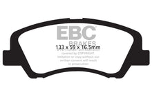Load image into Gallery viewer, EBC 12 Hyundai Elantra 1.8 Redstuff Front Brake Pads
