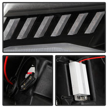 Load image into Gallery viewer, Spyder Chevy Camaro 16-18 (Do Not Fit Halogen) Projector Headlights Black PRO-YD-CCAM16HIDSI-SEQ-BK
