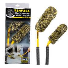 Load image into Gallery viewer, Chemical Guys Rimpaca Reach Around Ultimate Wheel Brush Set - 2 Pcs
