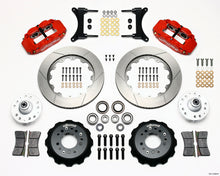 Load image into Gallery viewer, Wilwood Narrow Superlite 6R Front Hub Kit 14.00in Red 79-87 GM G Body
