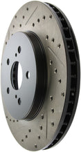 Load image into Gallery viewer, StopTech 04 Lexus RX330 SportStop Slotted &amp; Drilled Right Rear Rotor

