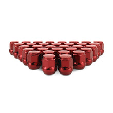 Load image into Gallery viewer, Mishimoto Steel Acorn Lug Nuts M14 x 1.5 - 32pc Set - Red
