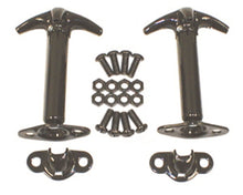 Load image into Gallery viewer, Rugged Ridge 41-95 Jeep CJ / Jeep Wrangler Black Hood Catch Kit
