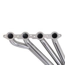 Load image into Gallery viewer, BBK 10-15 Camaro LS3 L99 Long Tube Exhaust Headers With Converters - 1-3/4 Silver Ceramic
