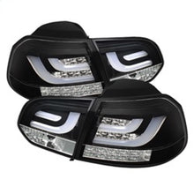 Load image into Gallery viewer, Spyder Volkswagen Golf/GTI 10-13 G2 Type With Light Bar LED Tail Lights Black ALT-YD-VG10-LED-G2-BK
