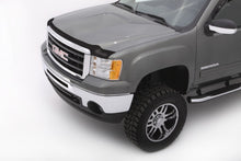 Load image into Gallery viewer, AVS 07-13 GMC Sierra 1500 Aeroskin Low Profile Acrylic Hood Shield - Smoke
